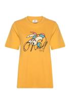 Luano Graphic T-Shirt Sport T-shirts & Tops Short-sleeved Yellow O'neill