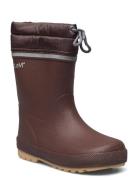 Thermal Wellies W.lining-Solid Shoes Rubberboots High Rubberboots Brown CeLaVi