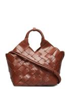 Misu L, Nutmeg, O Designers Small Shoulder Bags-crossbody Bags Brown Cala Jade
