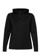 Hmlselby Zip Hoodie Sport Sweatshirts & Hoodies Fleeces & Midlayers Black Hummel