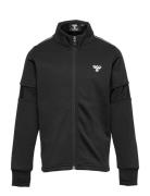 Hmlask Zip Jacket Sport Sweatshirts & Hoodies Sweatshirts Black Hummel