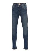 Konblush Skinny Raw Jeans 1303 Noos Bottoms Jeans Skinny Jeans Blue Kids Only