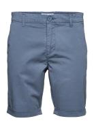 Chuck Regular Chino Poplin Shorts - Bottoms Shorts Chinos Shorts Blue Knowledge Cotton Apparel
