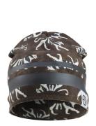 Winter Beanie - White Tiger Accessories Headwear Hats Beanie Brown Elodie Details