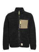Hugh Fleece Jacket Tops Sweatshirts & Hoodies Fleeces & Midlayers Black Fat Moose