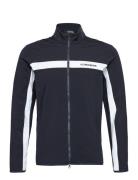 Jarvis Mid Layer Sport Sweatshirts & Hoodies Fleeces & Midlayers Blue J. Lindeberg