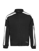 Squadra21 Training Jacket Youth Sport Sweatshirts & Hoodies Sweatshirts Black Adidas Performance