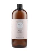 Refill Hand Soap, Geranium, Lavender & Patchouli 1000 Ml Beauty Women Home Hand Soap Liquid Hand Soap Brown Simple Goods