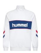 Hmlic Durban Half Zip Sweatshirt Sport Sweatshirts & Hoodies Sweatshirts White Hummel