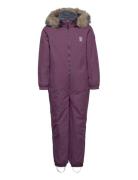 Lwjori 750 - Snowsuit Outerwear Coveralls Snow-ski Coveralls & Sets Purple LEGO Kidswear