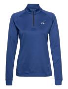 Women's Core Midlayer Sport Sweatshirts & Hoodies Fleeces & Midlayers Blue Newline