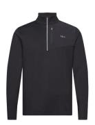 M Midlayer Half Zip Sport Sweatshirts & Hoodies Fleeces & Midlayers Black Casall
