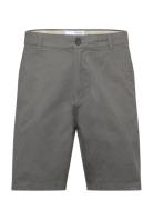Slhcomfort-Homme Flex Shorts W Noos Bottoms Shorts Chinos Shorts Grey Selected Homme