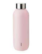 Keep Cool Termoflaske 0.6 L. Soft Rose Home Kitchen Water Bottles Pink Stelton