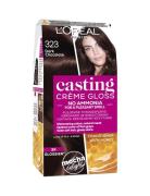 L'oréal Paris Casting Creme Gloss 323 Dark Chocolate Beauty Women Hair Care Color Treatments Nude L'Oréal Paris