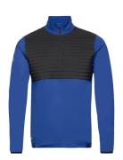 Mens Gleneagles Thermo Midlayer Sport Sweatshirts & Hoodies Fleeces & Midlayers Blue Abacus