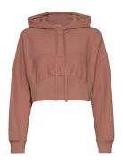 Lounge Terry Loop Hoodie Sport Sweatshirts & Hoodies Hoodies Pink Adidas Sportswear