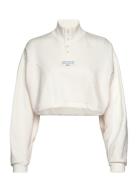 Varsity Coverup Sport Sweatshirts & Hoodies Sweatshirts Cream Reebok Classics
