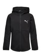 Evostripe Full-Zip Hoodie B Sport Sweatshirts & Hoodies Hoodies Black PUMA