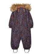 Pearland Snowsuit Outerwear Coveralls Snow-ski Coveralls & Sets Multi/patterned Racoon