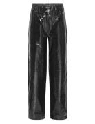2Nd Edition Cedar - Soft Patent Lea Bottoms Trousers Leather Leggings-Bukser Black 2NDDAY