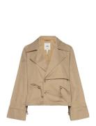 Objmagda L/S Jacket Rep Outerwear Jackets Light-summer Jacket Beige Object