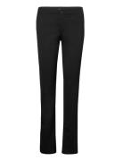 Slim Zip Trousers Bottoms Trousers Slim Fit Trousers Black Filippa K