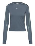 Running Ls Layer Sport T-shirts & Tops Long-sleeved Blue Reebok Performance
