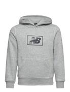 Nb Essentials Hoodie Sport Sweatshirts & Hoodies Hoodies Grey New Balance