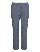 Kylie Crop 085 Oak Melange Bottoms Trousers Slim Fit Trousers Blue FIVEUNITS