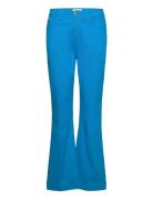 Jessica Spring Pant Bottoms Jeans Flares Blue MOS MOSH