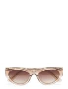 06M Ecru Accessories Sunglasses D-frame- Wayfarer Sunglasses Grey CHIMI
