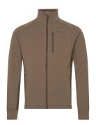 Tay Technostretch Jacket Sport Sweatshirts & Hoodies Fleeces & Midlayers Brown Chevalier