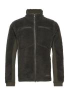 Root Wool Pile Jacket Sport Sweatshirts & Hoodies Fleeces & Midlayers Green Chevalier