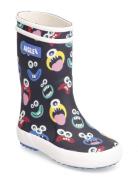 Ai Lolly Pop Play2 Monstres Shoes Rubberboots High Rubberboots Black Aigle