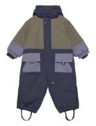 Orlando - Snowsuit Outerwear Coveralls Snow-ski Coveralls & Sets Multi/patterned Hust & Claire