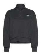 Triple Knit Spacer Pullover Sport Sweatshirts & Hoodies Sweatshirts Black New Balance