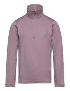 J Hea 1/2 Zip Sport Sweatshirts & Hoodies Sweatshirts Purple Adidas Performance