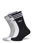 High Crew Sock 3 Pair Pack Sport Socks Regular Socks Multi/patterned Adidas Originals