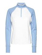 Jersey Quarter-Zip Pullover Sport Sweatshirts & Hoodies Fleeces & Midlayers White Ralph Lauren Golf
