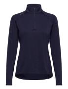 Jersey Quarter-Zip Pullover Sport Sweatshirts & Hoodies Sweatshirts Navy Ralph Lauren Golf