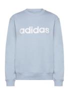 W Lin Ft Swt Sport Sweatshirts & Hoodies Sweatshirts Blue Adidas Sportswear