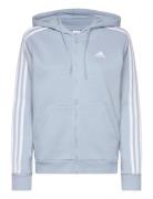 W 3S Fl Fz Hd Sport Sweatshirts & Hoodies Hoodies Blue Adidas Sportswear