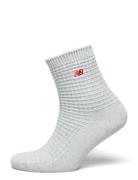 Waffle Knit Ankle Socks 2 Pack Sport Socks Regular Socks Multi/patterned New Balance