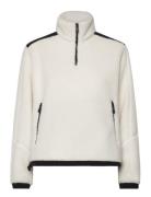 W Gale Pile Half Zip Sport Sweatshirts & Hoodies Fleeces & Midlayers White Sail Racing