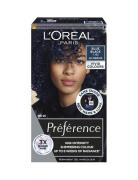L'oréal Paris Préférence Vivid Colours 1.102 Blue Black Beauty Women Hair Care Color Treatments Black L'Oréal Paris
