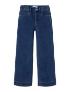 Nkfrose Hw Wide Jeans 1356-On Noos Bottoms Jeans Wide Jeans Blue Name It