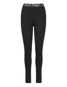 Logo Tape Milano Leggings Bottoms Leggings Black Calvin Klein Jeans