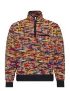 Jacquard Fleece Tops Sweatshirts & Hoodies Fleeces & Midlayers Multi/patterned Percival