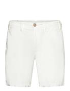 8-Inch Straight Fit Linen-Cotton Short Bottoms Shorts Casual White Polo Ralph Lauren